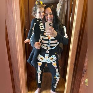 Kids & Adult Skeleton One Piece